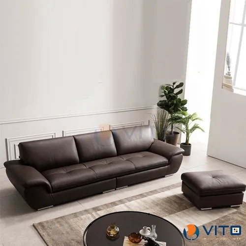 Bộ ghế sofa với màu cafe đen mạnh mẽ