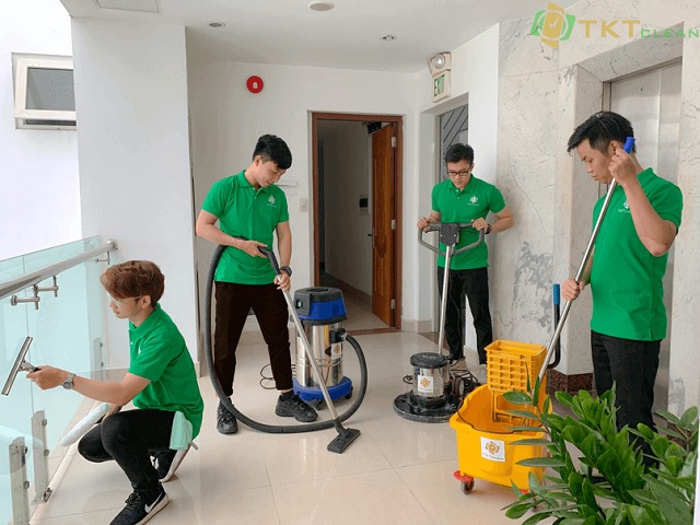 Dịch vụ vệ sinh văn phòng TKT Cleaning