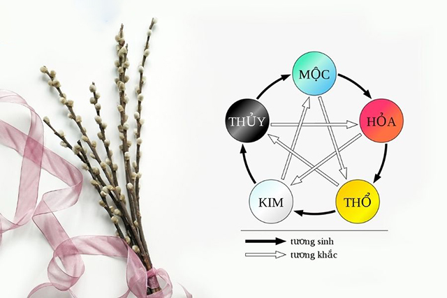 Mệnh Thủy hợp với KIm, Mộc; khắc với Thổ, Hỏa