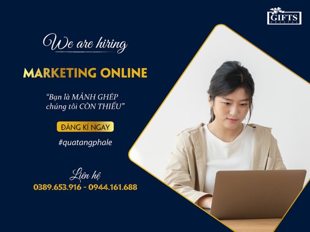 Mẫu thông báo tuyển dụng Marketing