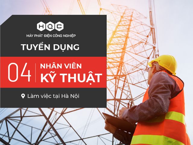 Mẫu bài đăng tuyển dụng kỹ thuật viên