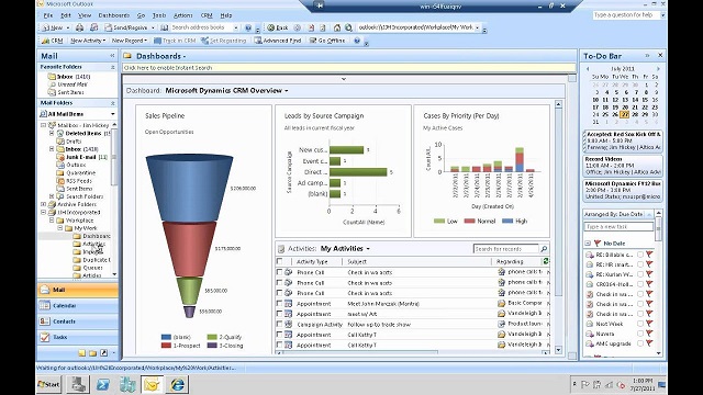 Microsoft Dynamics CRM thích hợp các ứng dụng khác của Microsoft giúp việc quản lý dễ dàng