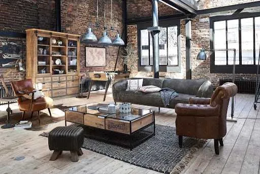 Sản phẩm nội thất dễ dàng chuyển đổi, phân vùng trong phong cách Loft 