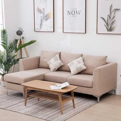 Sofa vải bố dễ dàng sử dụng và vệ sinh