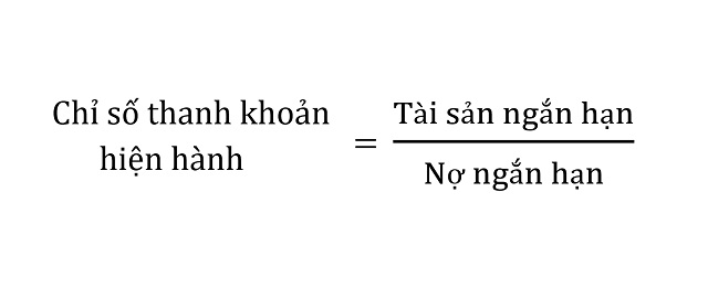 Thông qua chỉ số này có thể biết được doanh nghiệp có đủ tài sản để thanh toán nợ trong thời gian ngắn