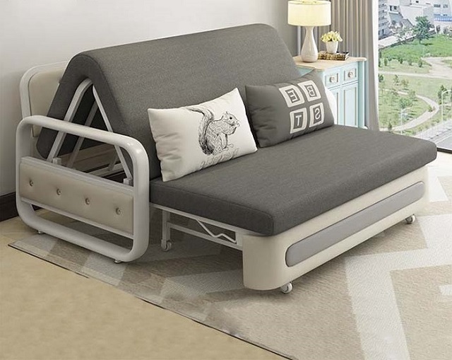 Sofa giường kết hợp là nơi tiếp khách vừa là nơi nghỉ ngơi thư giãn