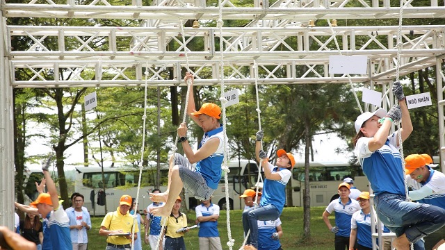 Các trò chơi team building ngoài trời sẽ tạo ra nhiều hoạt động thú vị cho mọi người