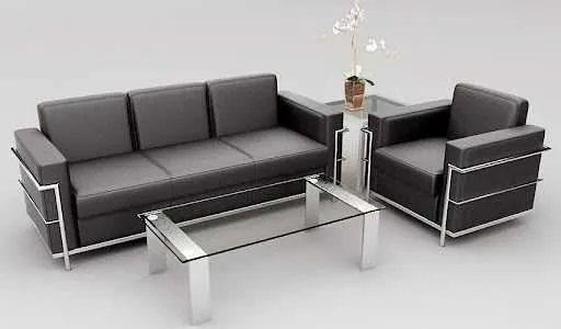 Bộ sofa tiếp khách sang trọng và hiện đại