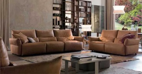 Đây là một mẫu sofa được kê trong phòng khách gia đình