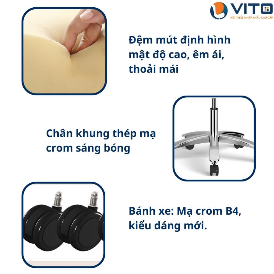 Ghế lãnh đạo Vito GLDV- YS2212A