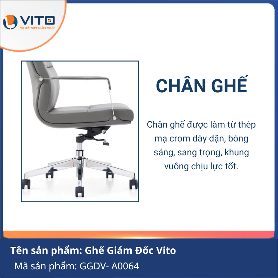 Ghế giám đốc Vito GGDV- A0064 