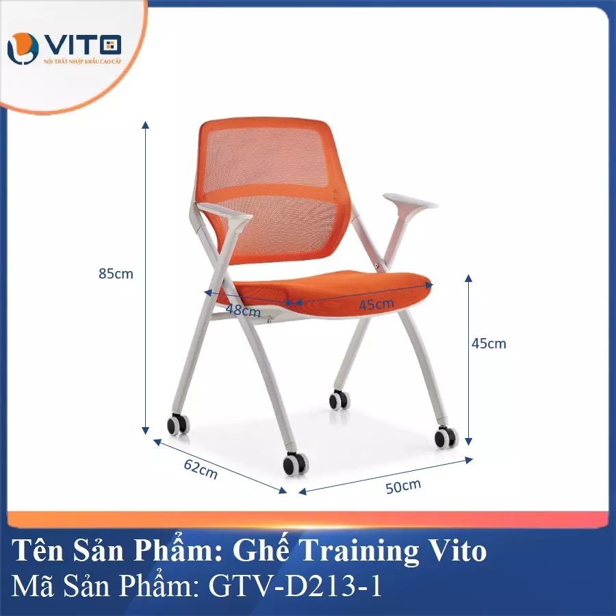 Ghế Đào Tạo Cao Cấp Vito GTV-D213-1