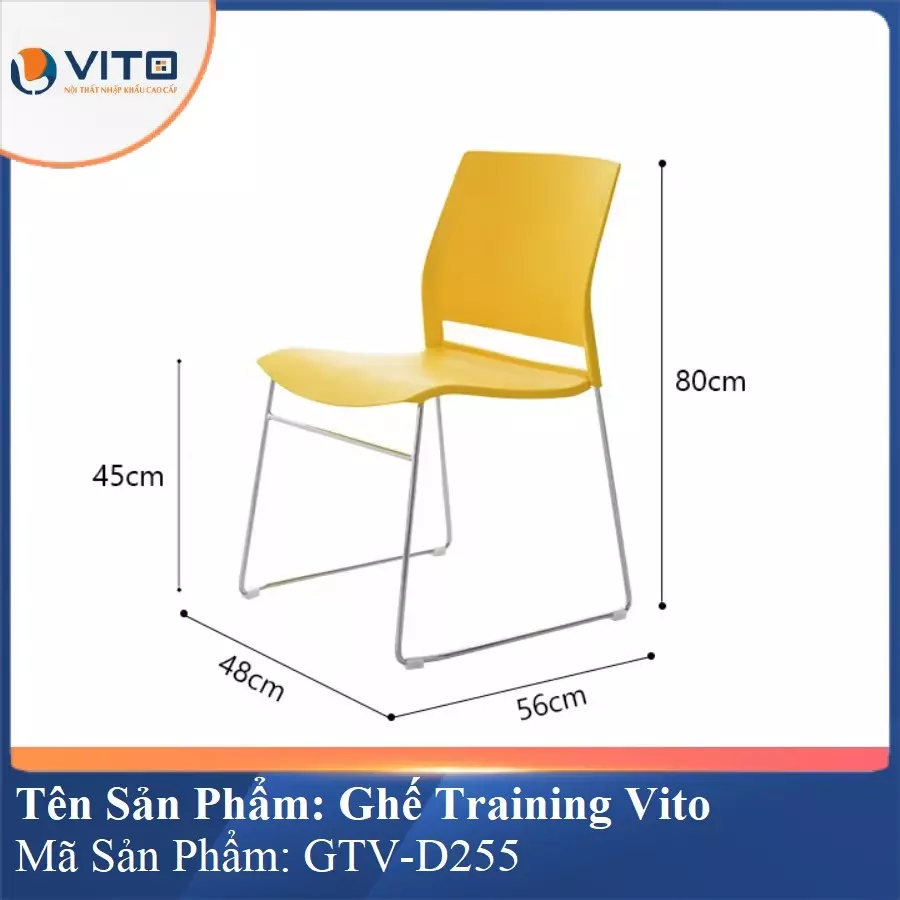 Ghế Đào Tạo Cao Cấp Vito GTV-D255