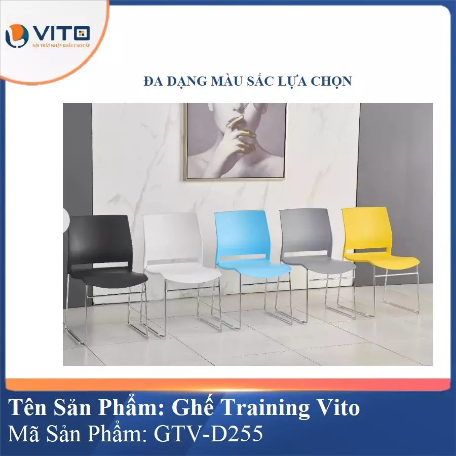 Ghế Đào Tạo Cao Cấp Vito GTV-D255