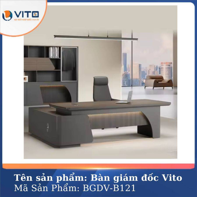 Bàn làm việc chữ L đẹp và tiện ích cho không gian làm việc