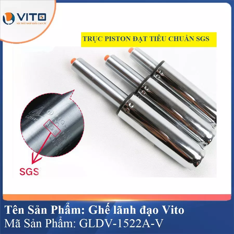 Ghế lãnh đạo da Vito GLDV-1522A-V