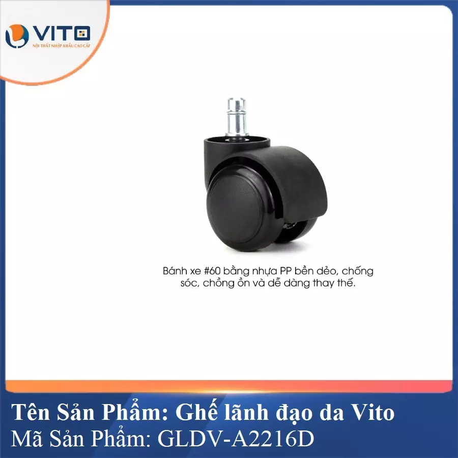 Ghế lãnh đạo da Vito GLDV-A2216D