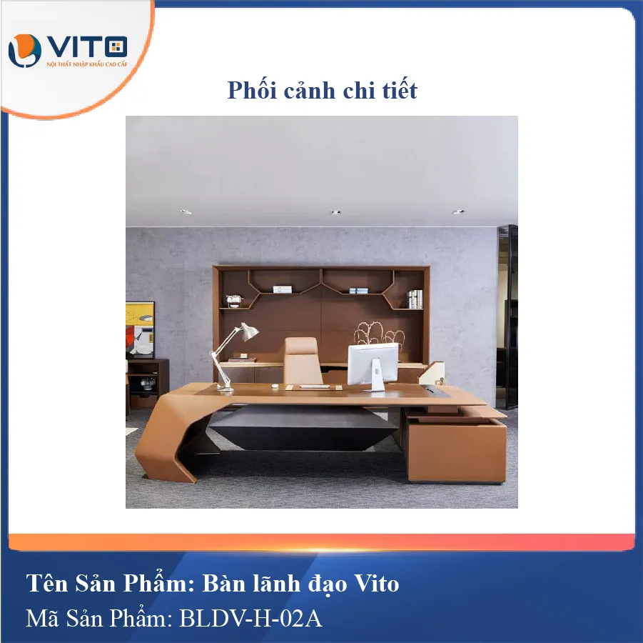 Bàn lãnh đạo Vito BLDV-H-02A