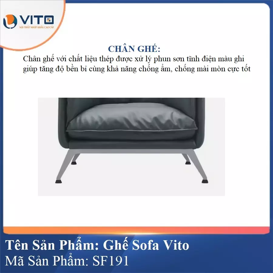 Bộ Ghế Sofa da cao cấp Vito SF191