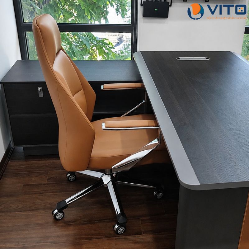 GHẾ LÃNH ĐẠO DA VITO GGDV-A6118V Ghế lãnh đạo da Vito GGDV-A6118V - Ảnh 9