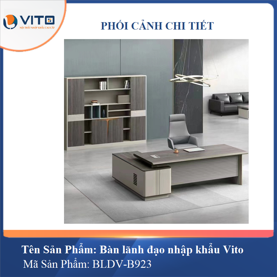 Bàn lãnh đạo nhập khẩu Vito BLDV-B923