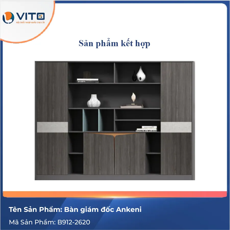 Bàn giám đốc Ankeni 2m6 B912-2620