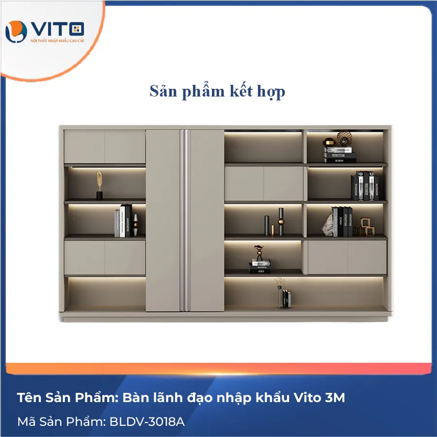 Bàn lãnh đạo nhập khẩu Vito 3M BLDV-3018A