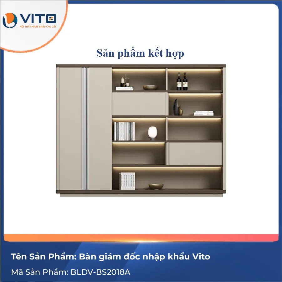 Bàn lãnh đạo nhập khẩu Vito BLDV-BS2018A