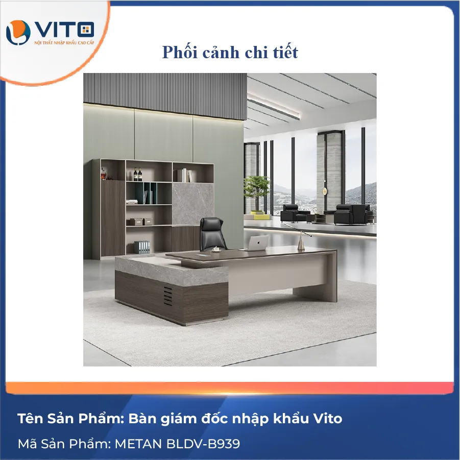 Bàn lãnh đạo nhập khẩu Vito METAN BLDV-B939