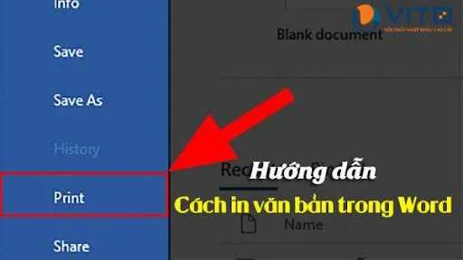 Cách in văn bản đơn giản cho công việc văn phòng nhàn tênh