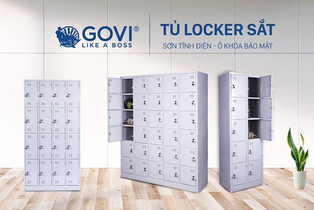 Kích thước các loại tủ locker thông dụng nhất hiện nay