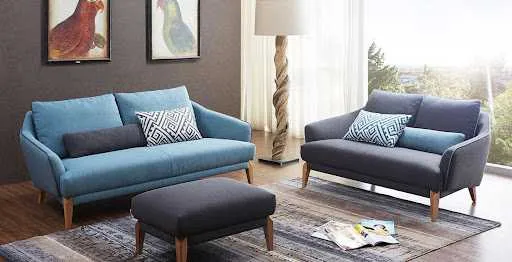 Sofa vải bố – sự đơn giản mà vô cùng tinh tế cho phòng khách