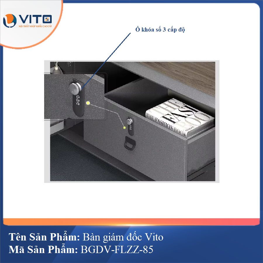 Bàn giám đốc vito BGDV-FLZZ-85