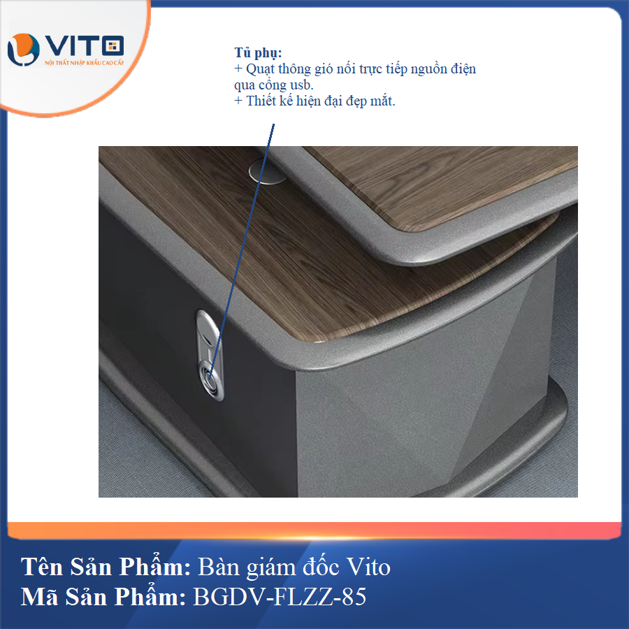 Bàn giám đốc vito BGDV-FLZZ-85