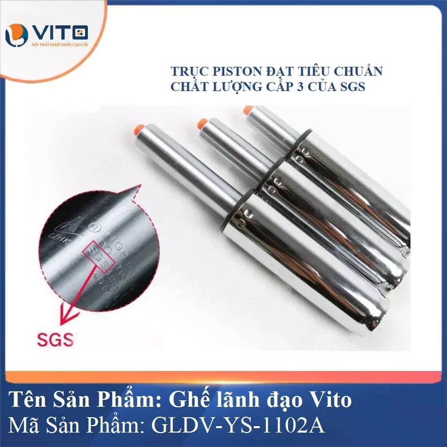 Ghế lãnh đạo da bò Vito GLDV-YS-1102A