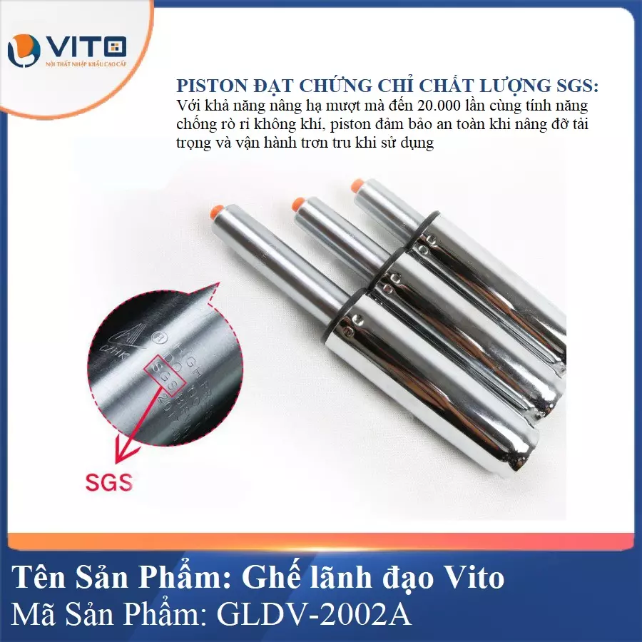 Ghế Lãnh Đạo Da Vito GLDV-2002A