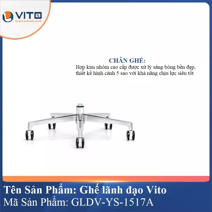 Ghế Lãnh Đạo Da Vito GLDV-YS-1517A