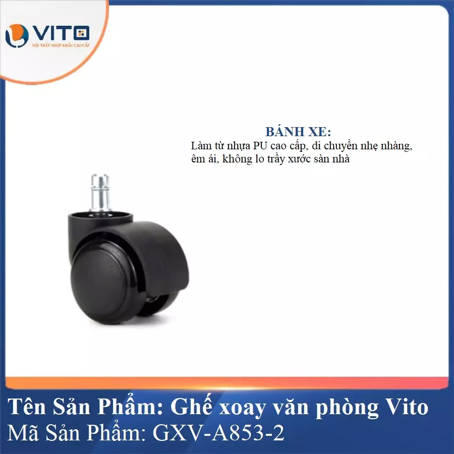 Ghế Xoay Văn Phòng Vito GXV-A853-2