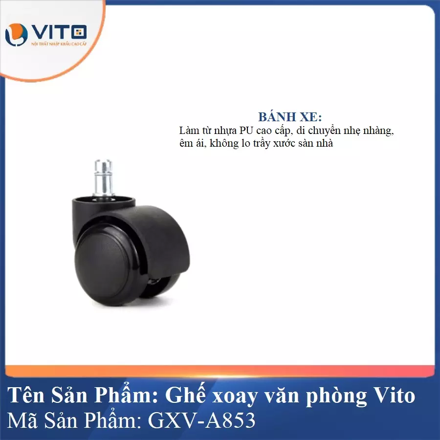 Ghế Xoay Văn Phòng Vito GXV-A853