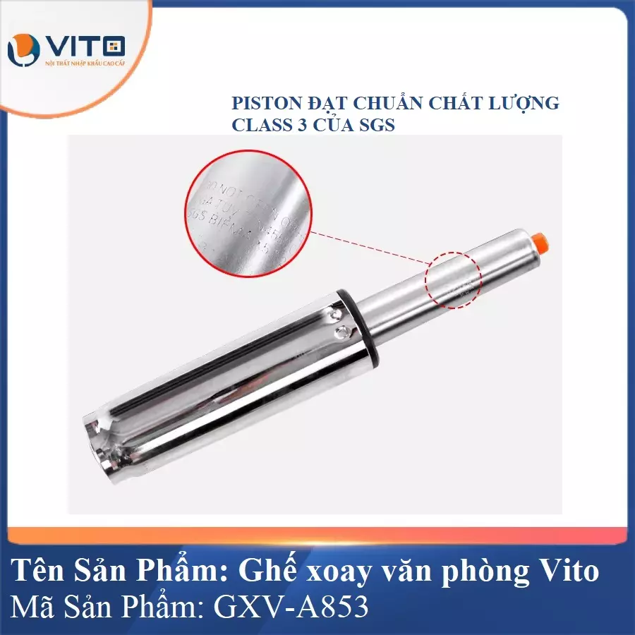 Ghế Xoay Văn Phòng Vito GXV-A853