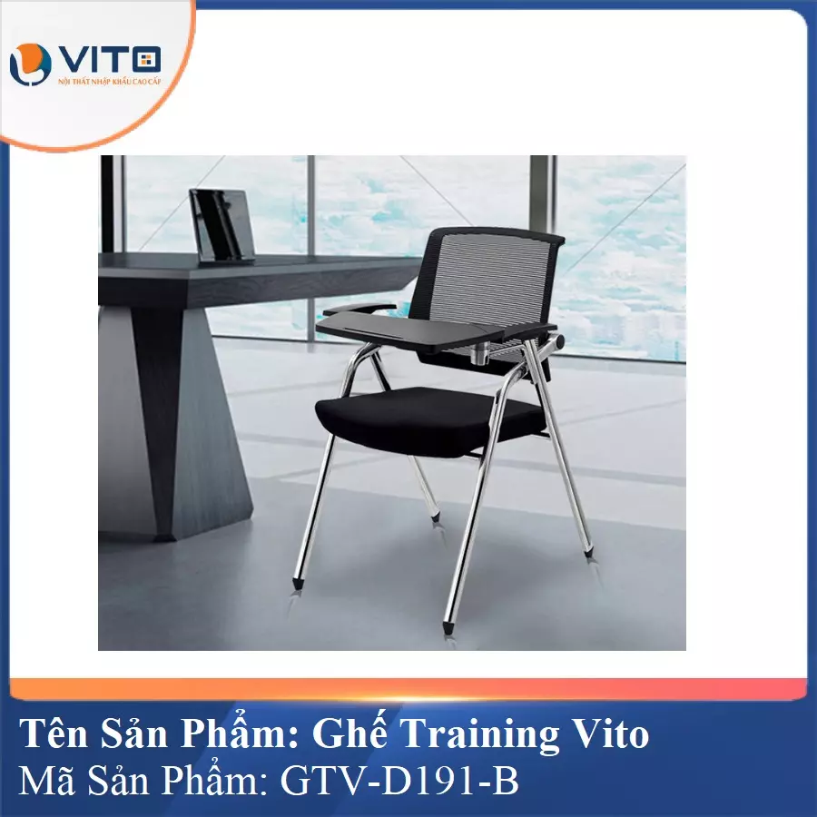 Ghế Đào Tạo Cao Cấp Vito GTV-D191-B