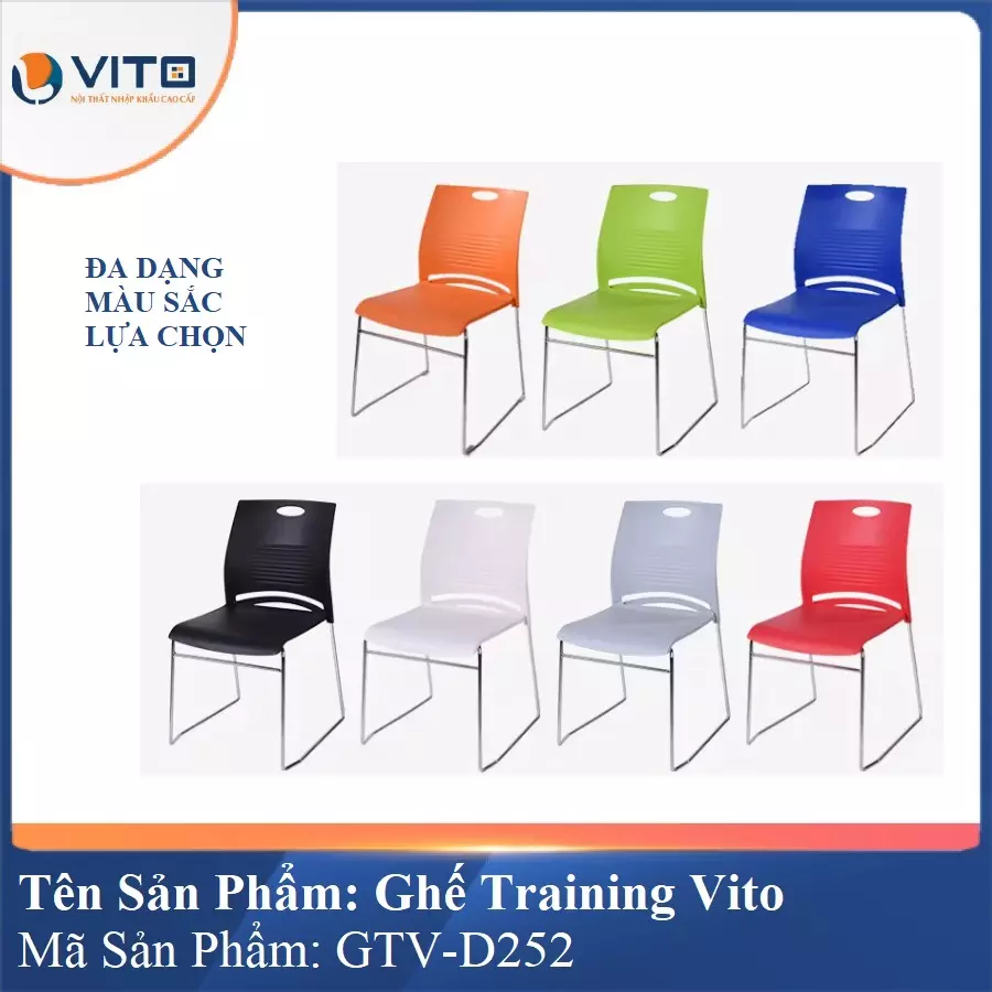 Ghế Đào Tạo Cao Cấp Vito GTV-D252