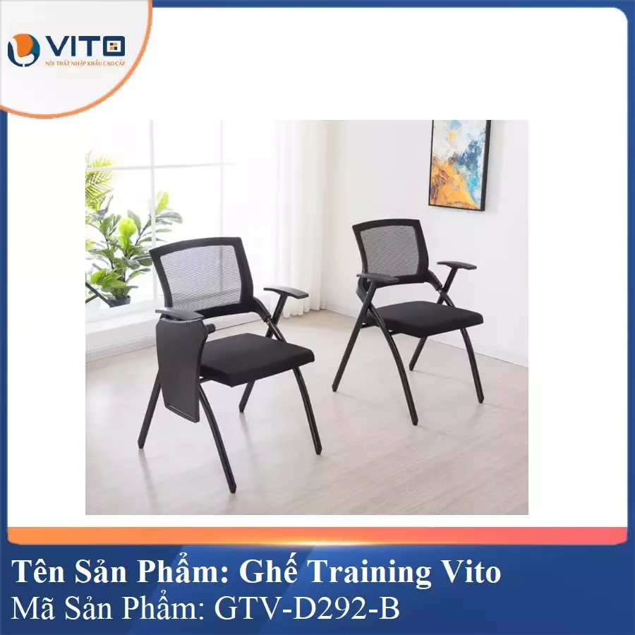 Ghế Đào Tạo Cao Cấp Vito GTV-D292-B