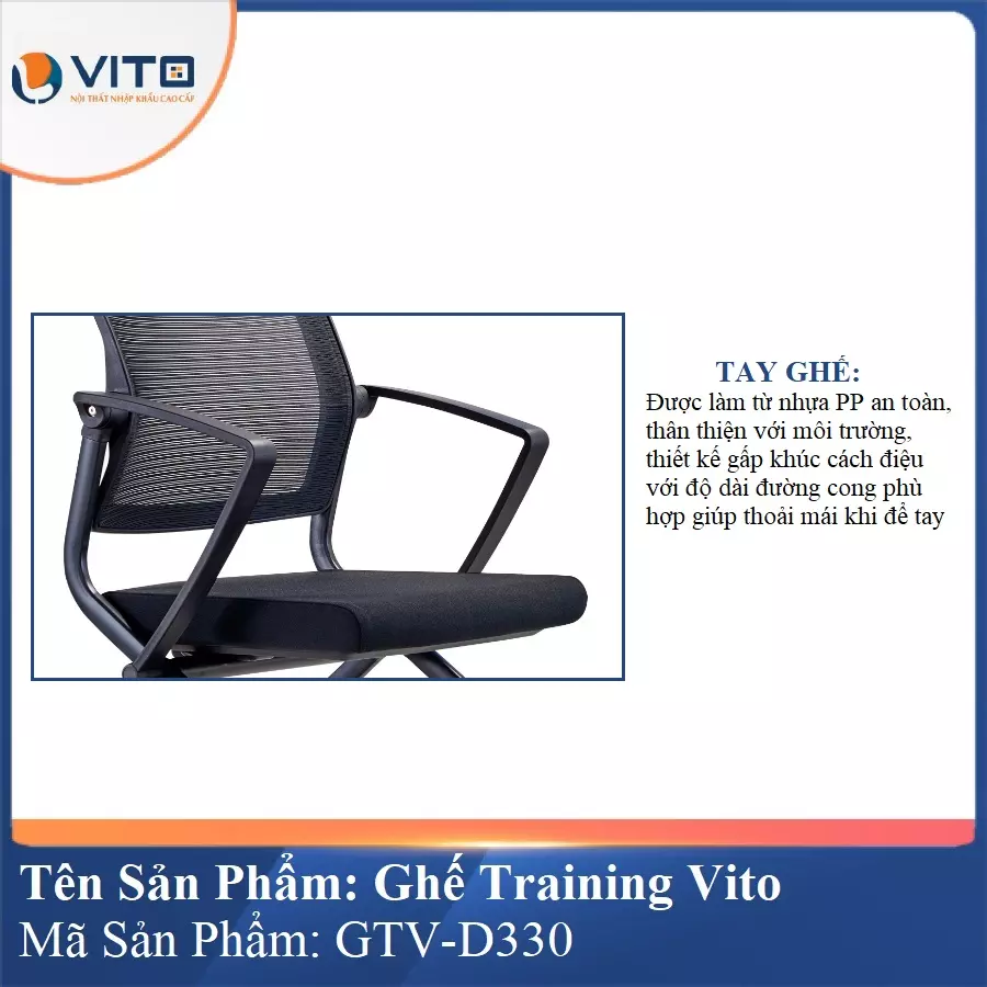 Ghế Đào Tạo Cao Cấp Vito GTV-D330