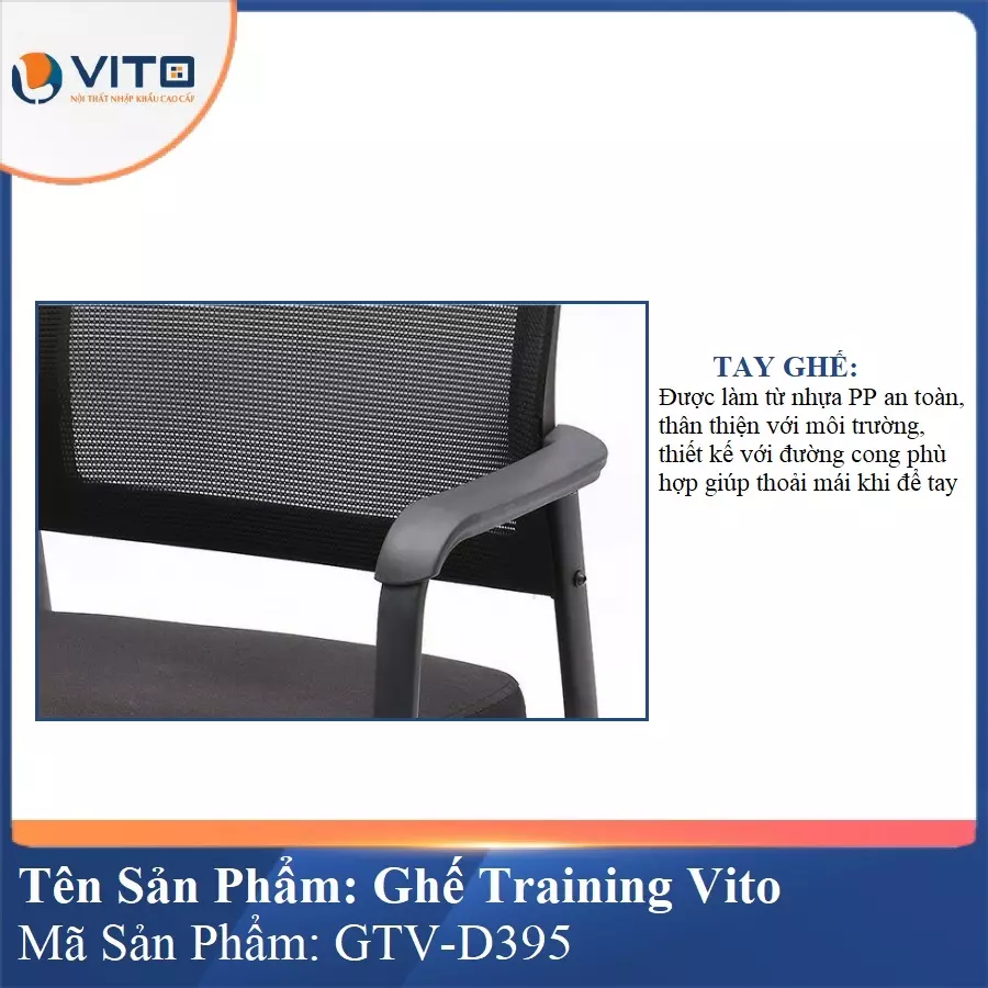 Ghế Đào Tạo Cao Cấp Vito GTV-D395