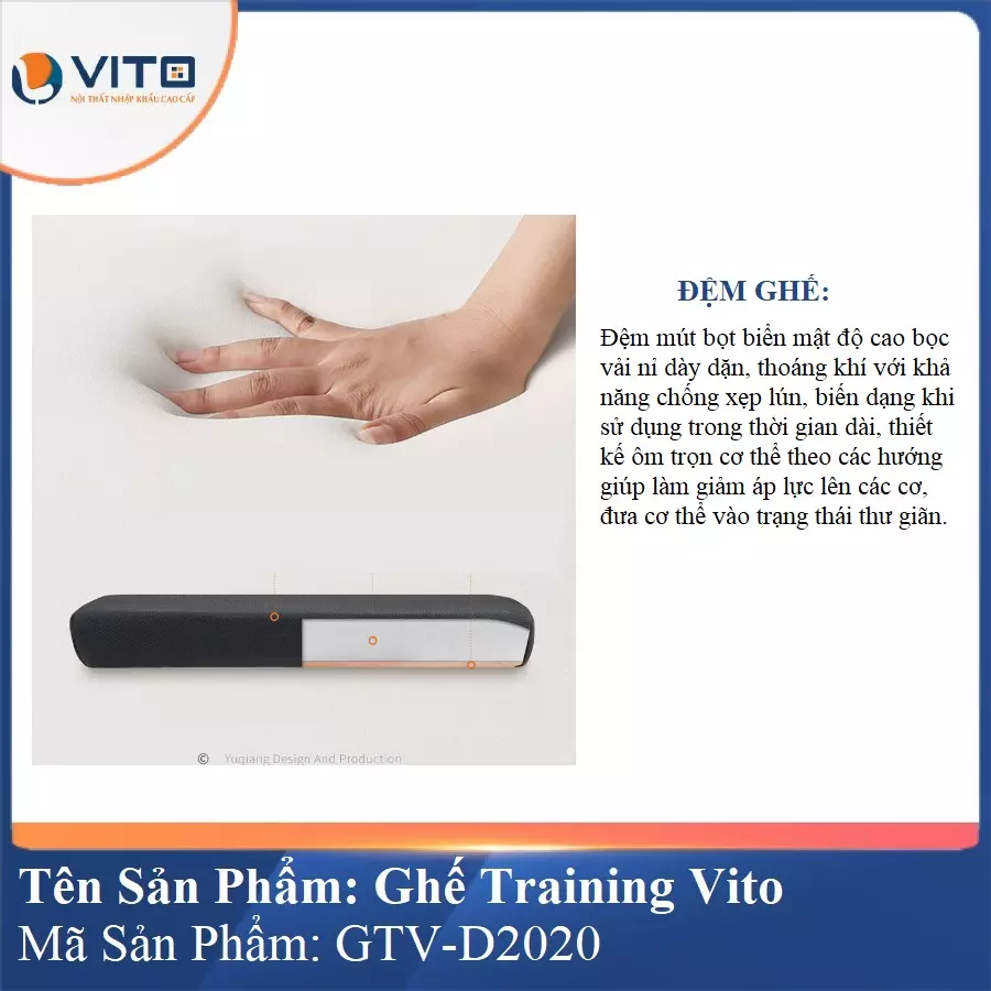 Ghế Đào Tạo Cao Cấp Vito GTV-D2020