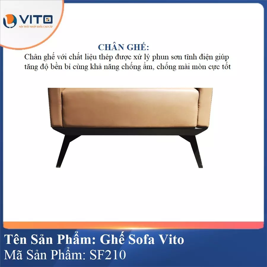 Bộ Ghế Sofa da cao cấp Vito SF210