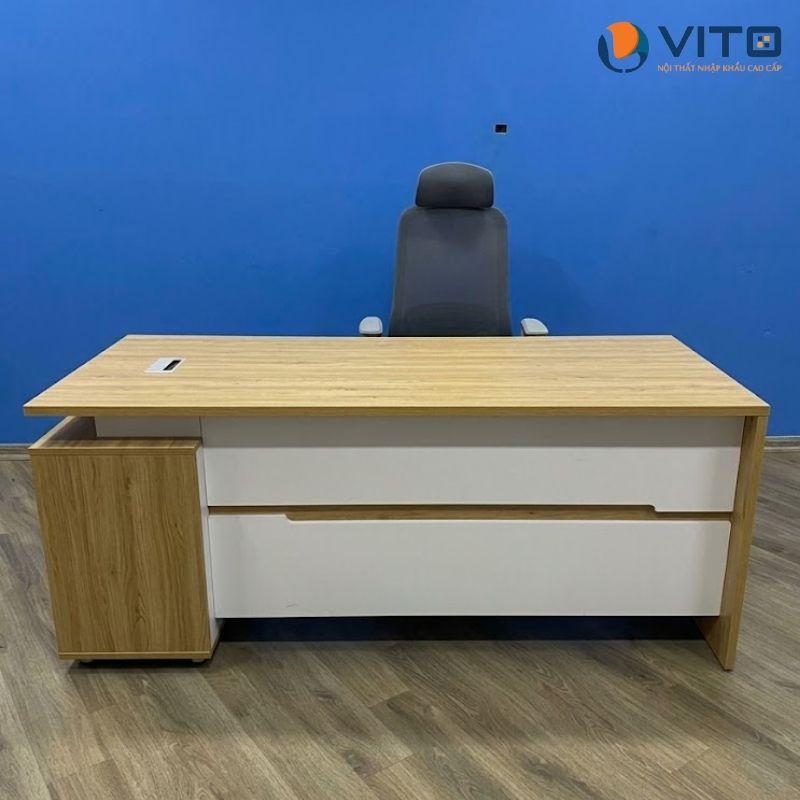 BÀN GIÁM ĐỐC, TRƯỞNG PHÒNG VITO 1M8 BGDV-2408 Bàn giám đốc, trưởng phòng Vito 1m8 BGDV-2408 - Ảnh 6