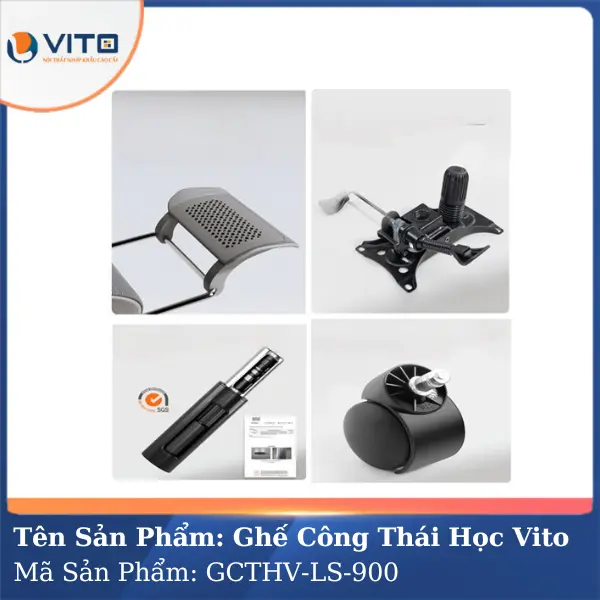 Ghế Công Thái Học Vito GCTHV-LS-900