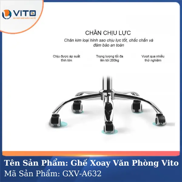 Ghế xoay văn phòng Vito GXV-A632